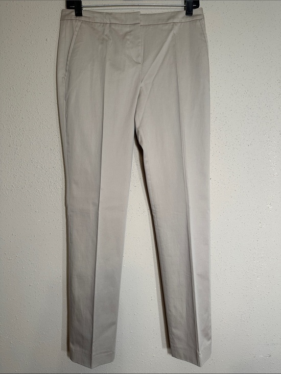 Hugo Boss Pants - Hugo Boss Women’s Size US 2 Straight Leg Tasana Trouser Pants Light Beige Khaki